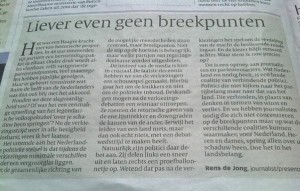 Volkskrant 18 mei 2012
